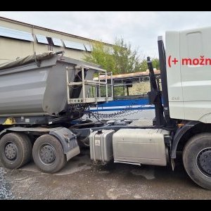 foto 42t/29m3 dumper wana naczepa MEILLER KISA3 hardox żagiel