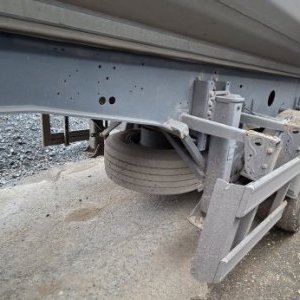 foto 42t/29m3 dumper wana naczepa MEILLER KISA3 hardox żagiel