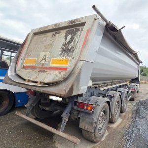 foto 42t/29m3 dumper wana naczepa MEILLER KISA3 hardox żagiel