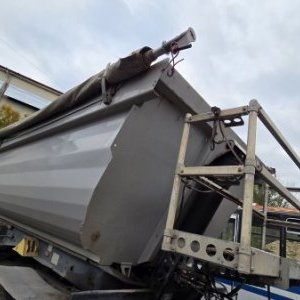 foto 42t/29m3 dumper wana naczepa MEILLER KISA3 hardox żagiel