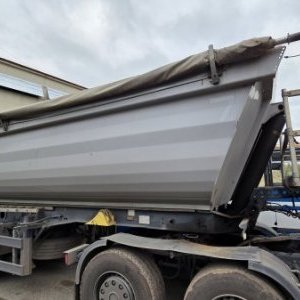 foto 42t/29m3 dumper wana naczepa MEILLER KISA3 hardox żagiel