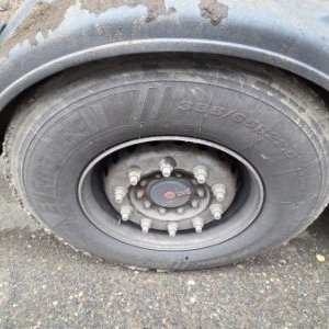 foto 42t/29m3 dumper wana naczepa MEILLER KISA3 hardox żagiel